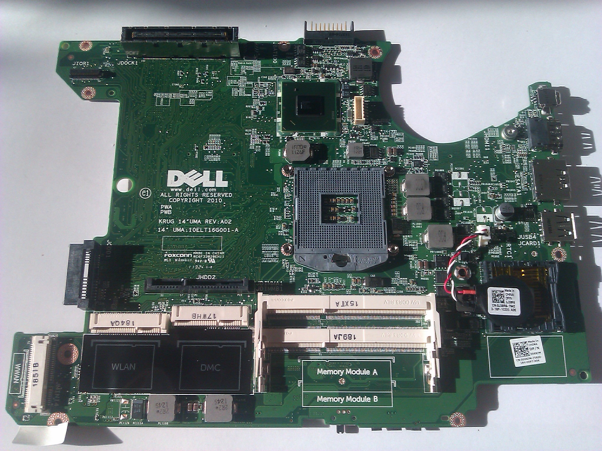 NEW DELL Latitude E5420 LAPTOP MOTHERBOARD MAINBOARD SYSTEM BOARD 06X7M