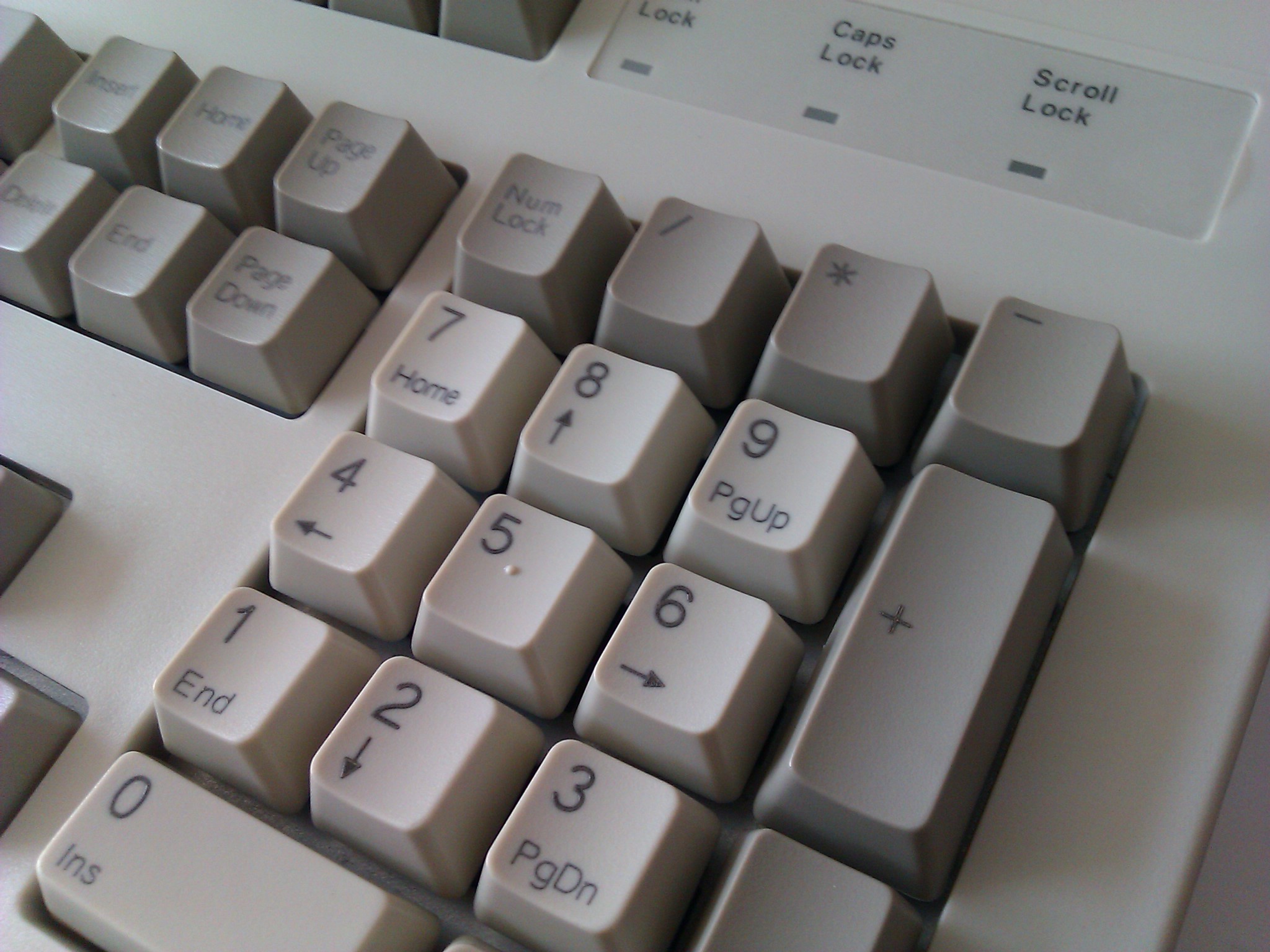 clicky keyboard
