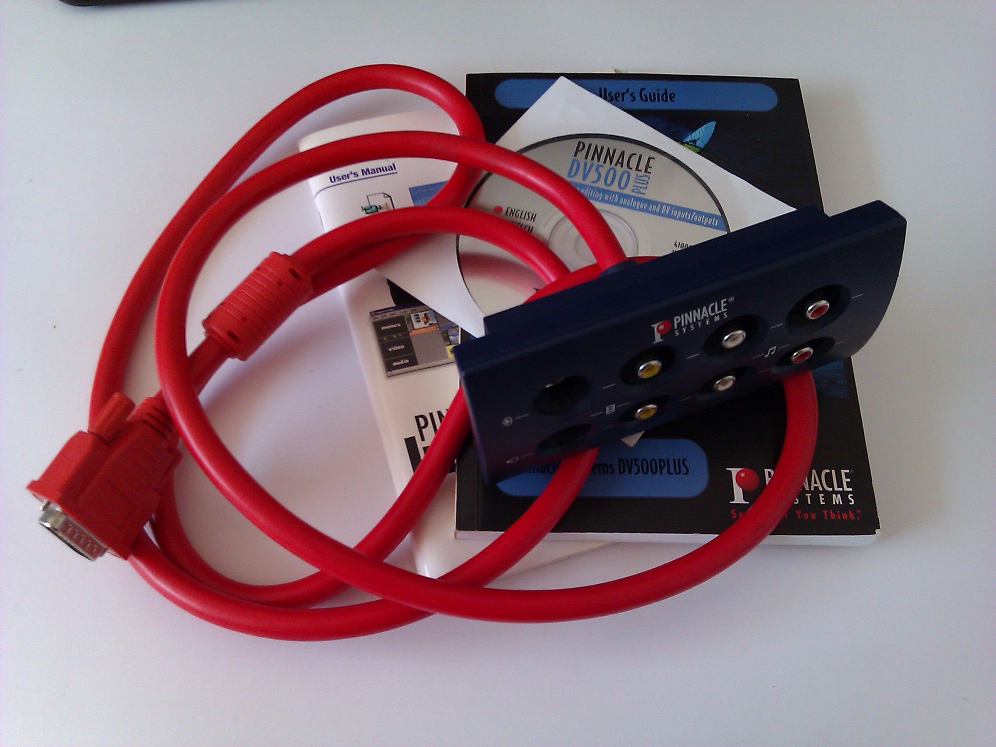 PINNACLE SYSTEMS BLUEBOX FOR DV500 PLUS PCI CARD | eBay